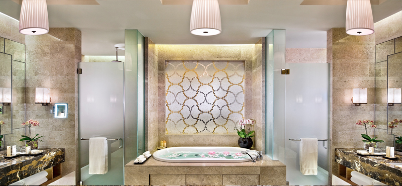 Marina Bay Sands Luxury Singapore Holiday Packages Presidential Suite Bathroom