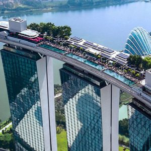 Marina Bay Sands Luxury Singapore Holiday Packages Aerial View