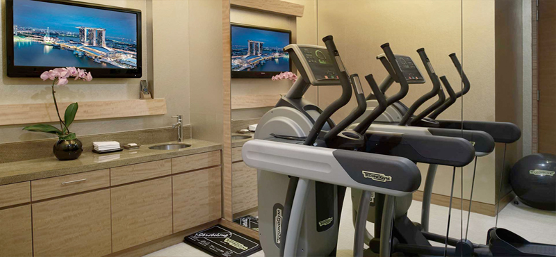 Marina Bay Sands Luxury Singapore Holiday Packages Private Gym In Room