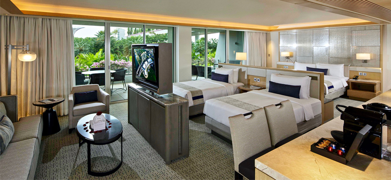 luxury Singapore holiday Packages Marina Bay Sands Family Room 2