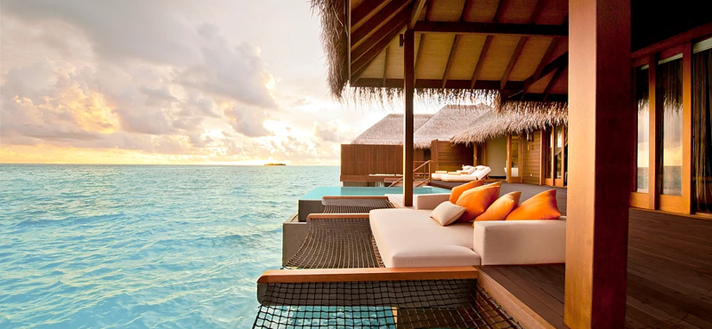 Sunset Ocean Family Suite 4 Ayada Maldives Luxury Maldives Holidays