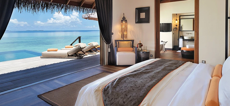 Sunset Ocean Suite - ayada maldives - luxury maldives holidays