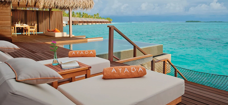 Sunset Ocean Suite - ayada maldives - luxury maldives holidays