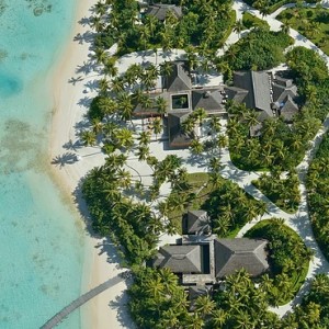 areal view- ayada maldives - luxury maldives holidays
