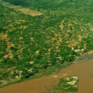 areial - Azura Selous Game Reserve - Luxuxry Tanzania Holidays