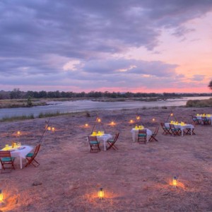 dining - Azura Selous Game Reserve - Luxuxry Tanzania Holidays