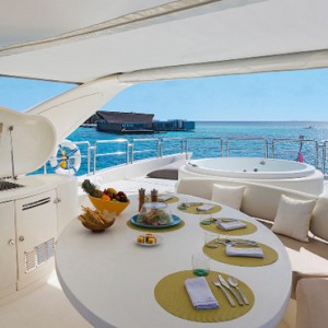 speedboat 2 - Chevel Blanc Randheli - Luxury Maldives Holidays