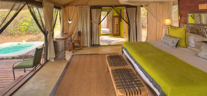 tented Villas 2 - Azura Selous Game Reserve - Luxuxry Tanzania Holidays