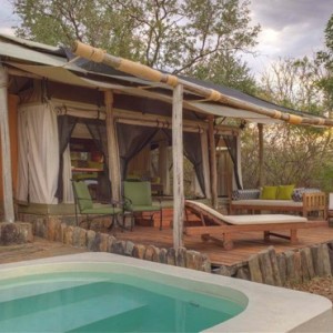 tented Villas 3 - Azura Selous Game Reserve - Luxuxry Tanzania Holidays