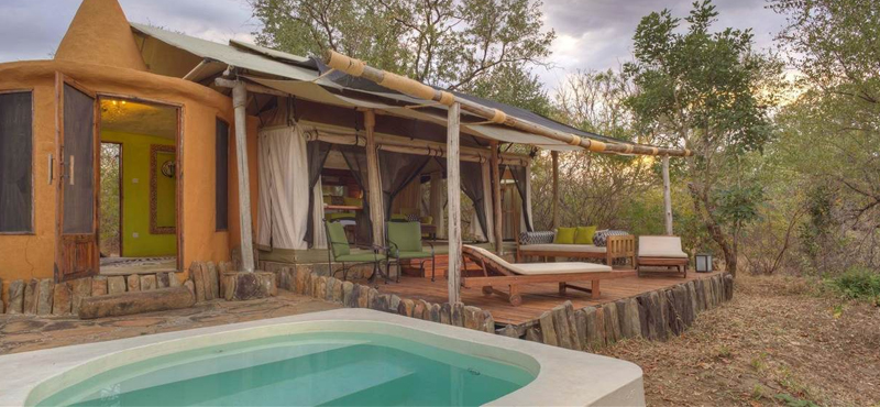 tented Villas 3 - Azura Selous Game Reserve - Luxuxry Tanzania Holidays