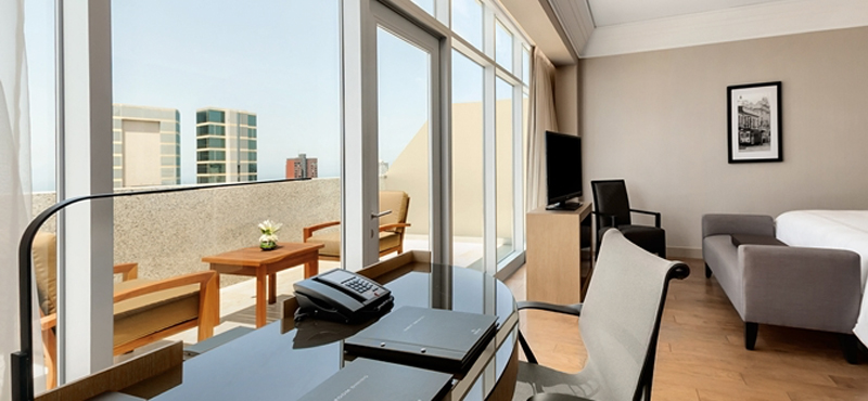1 King Bed Junior Suite - Hilton Lima Miraflores - Luxury Peru Holidays