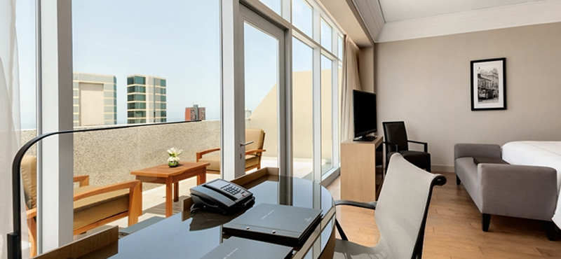 1 King Executive Balcony - Hilton Lima Miraflores - Luxury Peru Holidays
