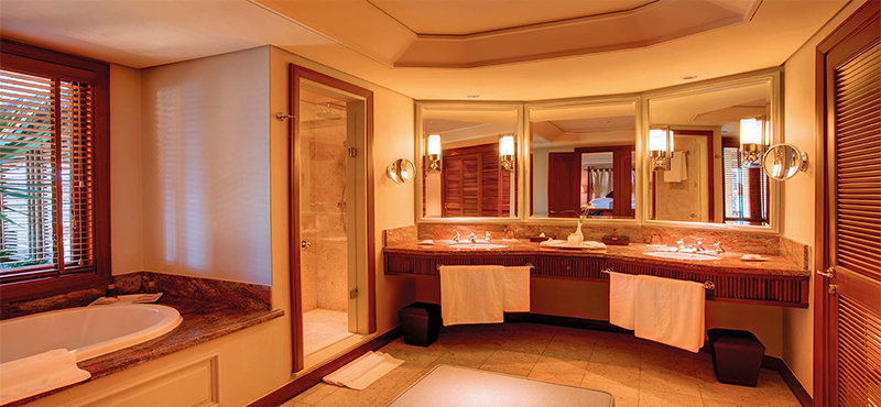 Constance Le Prince Maurice Luxury Mauritius Holiday Package Junior Suite Beachfront Bathroom