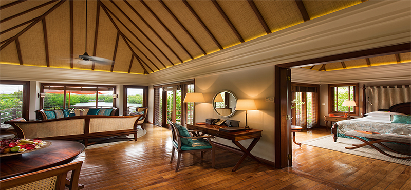 Constance Le Prince Maurice Luxury Mauritius Holiday Package Villa On Stilts Lounge