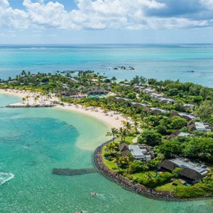 Four Seasons Resort at Anahita - Luxury Mauritius Holiday packages - aerial view