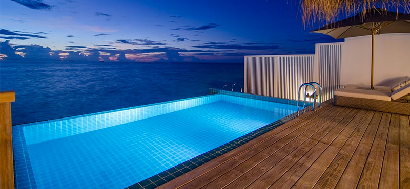 Luxury Maldives Holiday Packages Seaside Finolhu Maldives Ocean Pool Villa