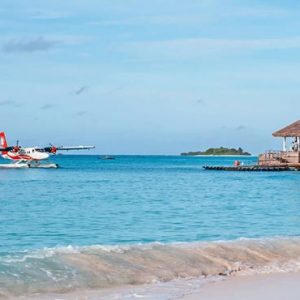 Luxury Maldives Holiday Packages Seaside Finolhu Maldives Seaplane Exterior