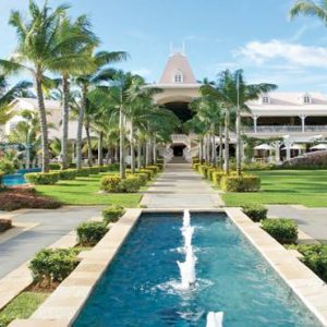 Luxury Mauritius Holiday Packages Sugar Beach Mauritius Hotel Entrance