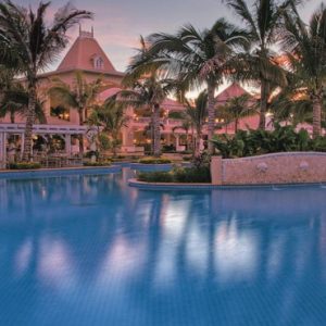 Luxury Mauritius Holiday Packages Sugar Beach Mauritius Pool At Night