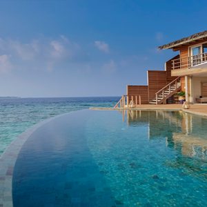 Milaidhoo Island Maldives Luxury Maldives Honeymoon Packages Ocean Residence Pool Deck