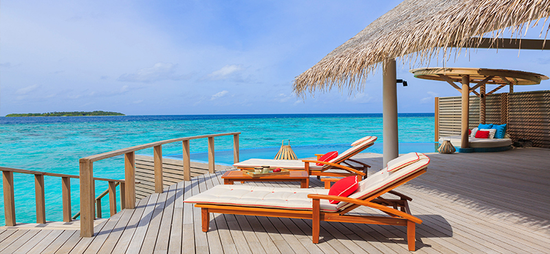 Milaidhoo Island Maldives Luxury Maldives Honeymoon Packages Water Pool Villa Deck