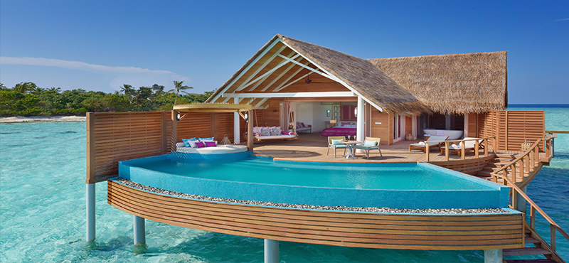 Milaidhoo Island Maldives Luxury Maldives Honeymoon Packages Water Pool Villa Exterior