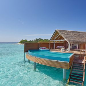 Milaidhoo Island Maldives Luxury Maldives Honeymoon Packages Water Pool Villa Exterior1