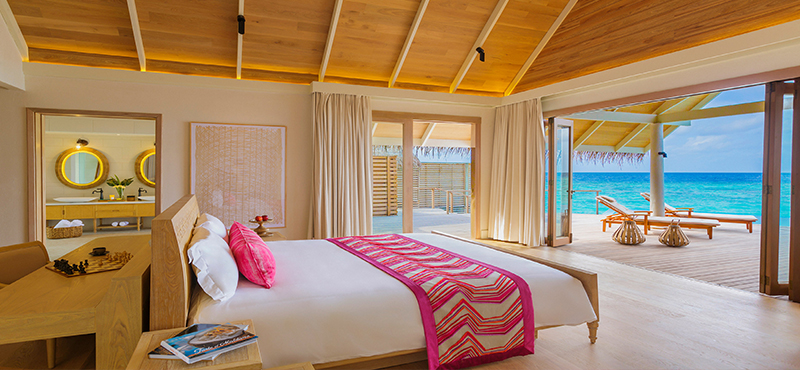 Milaidhoo Island Maldives Luxury Maldives Honeymoon Packages Water Pool Villa Interior1