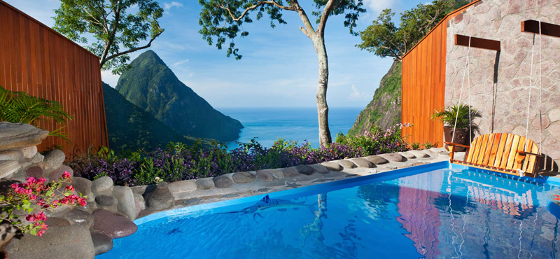 The Suites And Villa At Paradise Edge - Ladera St Lucia - Luxury St lucia Holidays