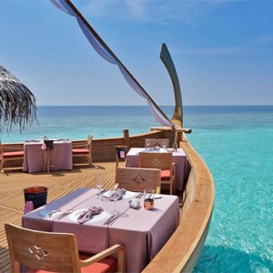 ba theli restaurant2 - Milaidhoo Island Maldives - Luxury Maldives Honeymoons