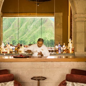 bar - Inkaterra Hacienda Urubamba - Luxury Peru holidays