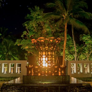 fire and water fountain - The Slate Phuket - Luxury Phuket Holidays