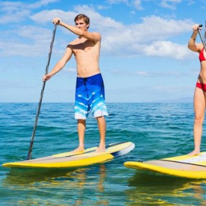 paddle board - Hurawaihi - Luxury Maldives Honeymoon