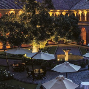 patio - Belmond Hotel Monasterior - Luxury Peru Holidays