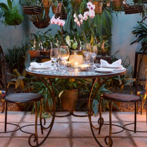 private dining- Giraffe Manor - Luxury Kenyan Honeymoon Packages