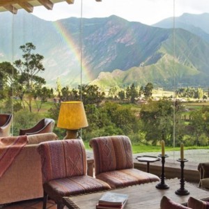 rainbow - Inkaterra Hacienda Urubamba - Luxury Peru holidays