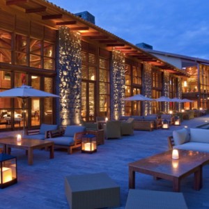 restaurant terrace - Tambo del Inka - Luxury Peru Holidays