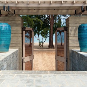 shore thing entrance - The Slate Phuket - Luxury Phuket Holidays