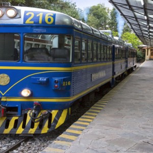 train station - Tambo del Inka - Luxury Peru Holidays