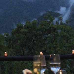 views at night - Belmond Sanctuary Lodge Machu Picchu - Luxury Peru Holidays