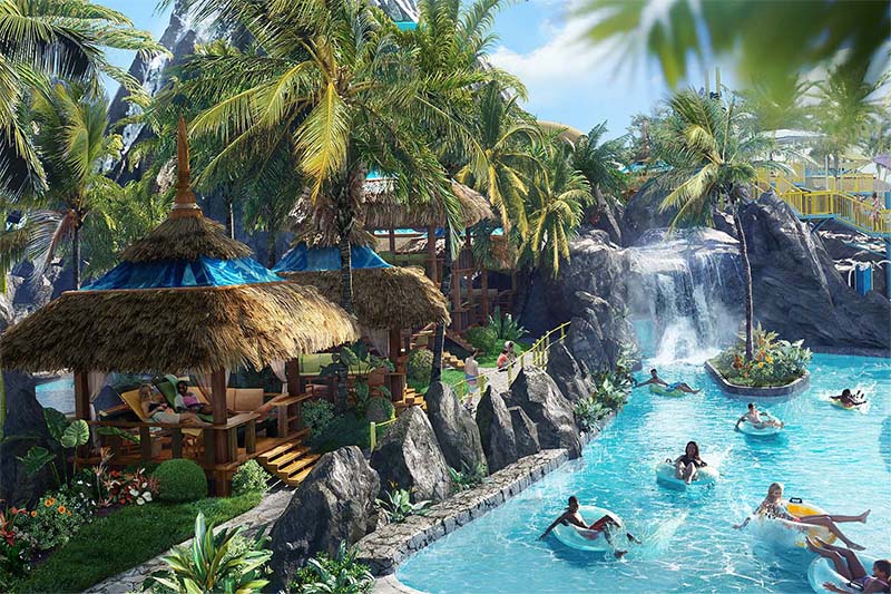 volcano bay wave village