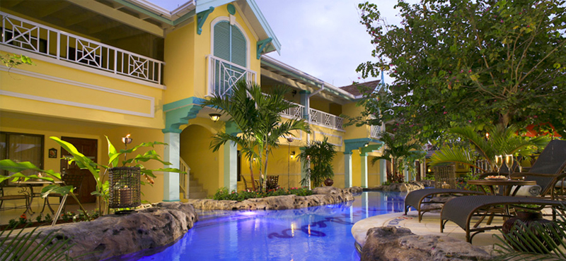 2 Walkout Swim Up Crystal Lagoon Honeymoon Butler Suite Sandals Royal Caribbean Luxury Jamaica holiday packages