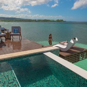 9 Over the Water Private Island Butler Villa with Infinity Pool - Sandals Royal Caribbean - Luxury Jamaica Honeymoons