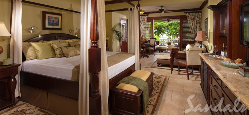 luxury Jamaica holiday Packages Sandals Royal Caribbean Crystal Lagoon Honeymoon One Bedroom Butler Suite