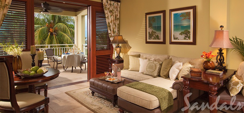 luxury Jamaica holiday Packages Sandals Royal Caribbean Crystal Lagoon Honeymoon One Bedroom Butler Suite 2
