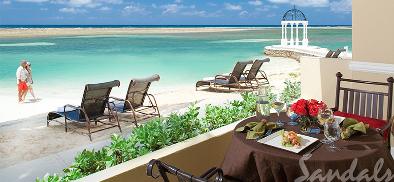 luxury Jamaica holiday Packages Sandals Royal Caribbean Royal Beachfront One Bedroom Butler Suite 4