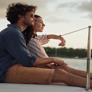 Luxury Mauritius Holiday Packages Paradise Cove Boutique Hotel Couple On Catamaran1