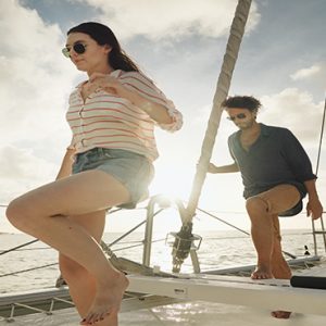 Luxury Mauritius Holiday Packages Paradise Cove Boutique Hotel Couple On Catamaran2