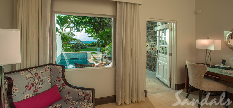 St Lucia Holiday Packages Sandals Halcyon Beach Beachfront Honeymoon Butler Room W Private Pool Sanctuary2