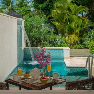 St Lucia Holiday Packages Sandals Halcyon Beach Honeymoon Butler Room W Private Pool Sanctuary3